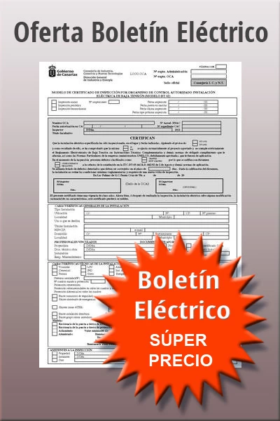 Boletin-electrico-las-palmas-canarias-oferta